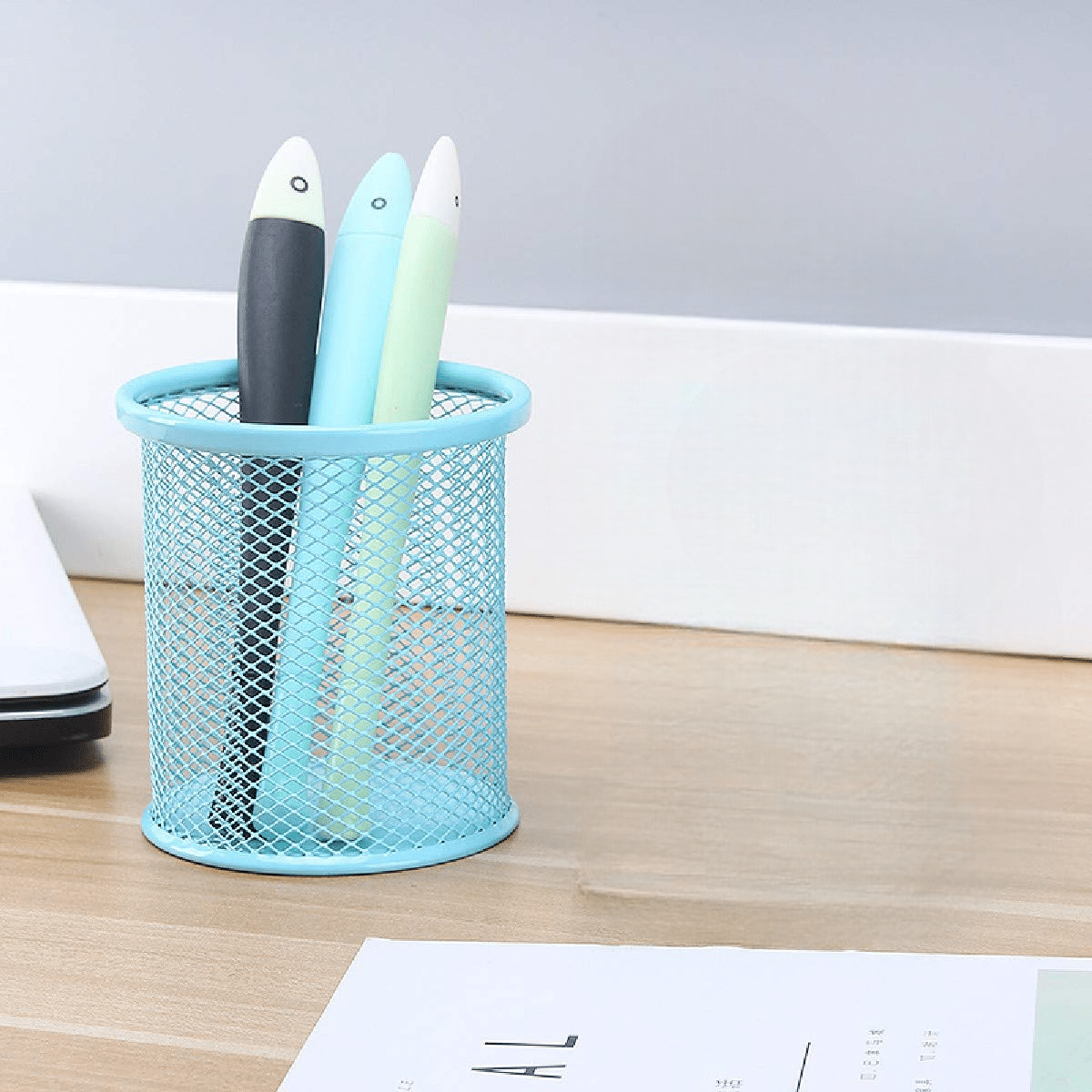 Pot Crayon - PencilHolder™ - Bleu Ciel - Axerangement.com