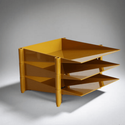 Étagère pour Bureau - OfficeRack™ - Jaune - Axerangement.com