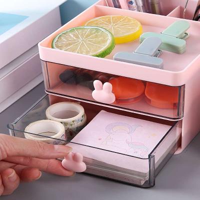 Organisateur Bureau - MultiFunctionalOrganizer™ - Rose - Axerangement.com