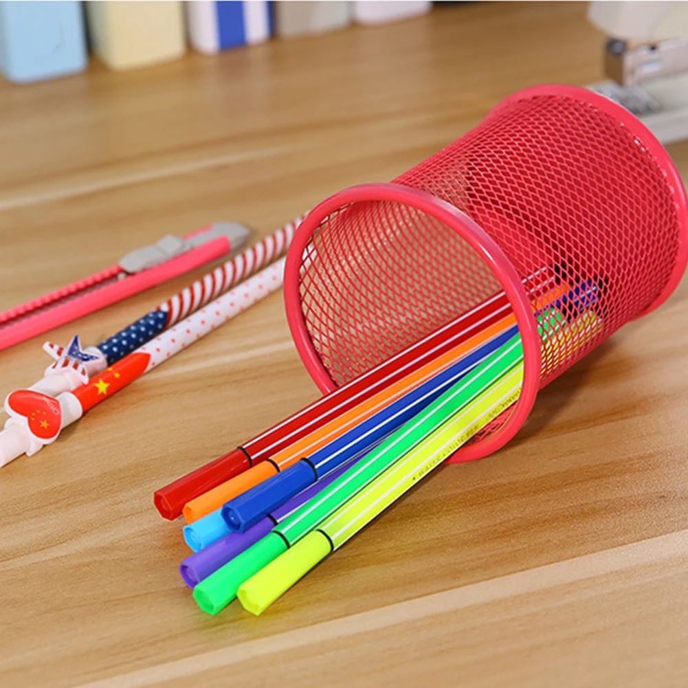 Pot Crayon - PencilHolder™ - Rouge - Axerangement.com